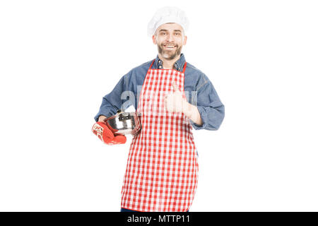 Portrait Of Successful Chef Stock Photo