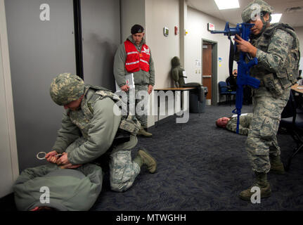 Staff Sgt. Peter Christensen, 88th Security Forces Squadron patrolman ...