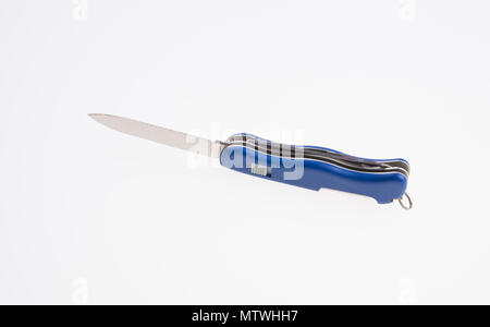 Knife or Army Knife on a background Stock Photo