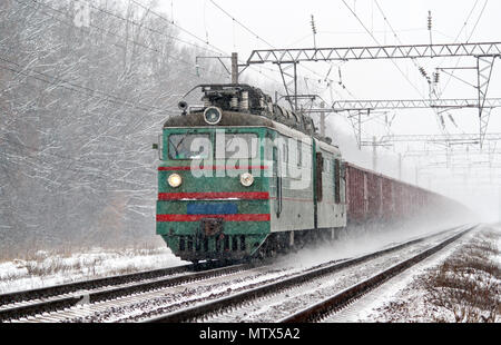 Freight train Stock Photo