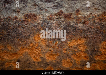 Texture of rusty metal. Corrosion of metal. Background Stock Photo