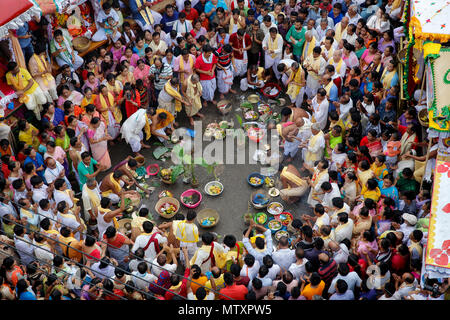 'Rathyatra' the journey of Jagannath, Sylhet, Bangladesh. Stock Photo