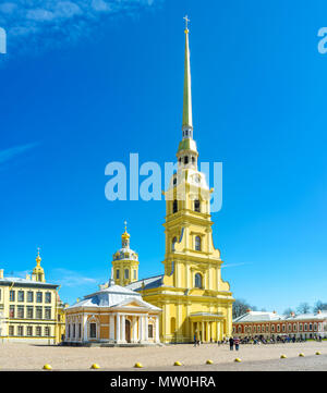 Saint-Petersburg, Russia - April 3, 2015: Old black locked gate with ...