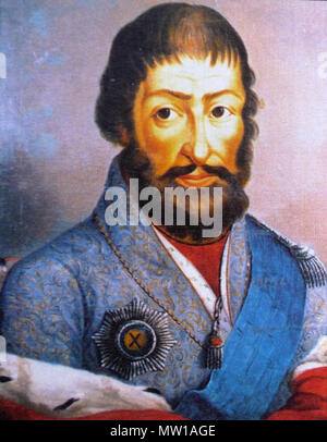 . English: King George XII of Georgia . circa 1800. Unknown 244 Giorgi XII of Georgia Stock Photo