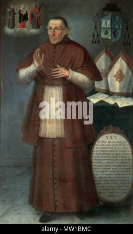 . Español: Obispo de Quito entre 1828 y 1831. 24 April 2015. Unknown 510 Rafael Lasso de la Vega Stock Photo