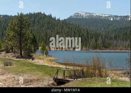 Cottonwood Meadow Lake in the Fremont National Forest, near Lakeview ...