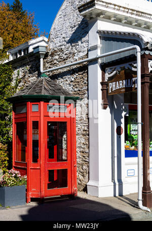 Old fashioned Phone box Stock Photo