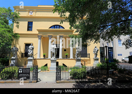 Telfair Academy of Telfair Museums in the city of Savannah, Georgia, USA Stock Photo