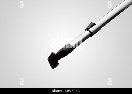 suction pipe with a nozzle from a vacuum cleaner on a white background. for copy space and cut out Stock Photo