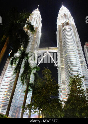 Petronas twin towers, Kuala Lumpur, Malaysia Stock Photo