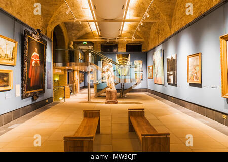 England, London, City of London, Guildhall, Guildhall Art Museum Stock Photo