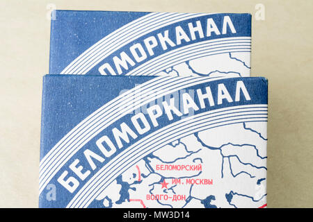 Belomorkanal (Russian: Беломорканал) is a Russian brand of cigarettes ...