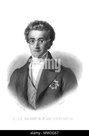 . Français : Etienne-Constantin de Gerlache (1785-1871) . 19th century. Unknown 196 Etienne de Gerlache Stock Photo