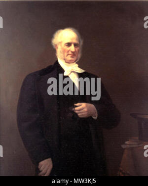 . English: Cornelius Vanderbilt (1794–1877) . 19th century. unnknow 143 Cornelius Vanderbilt Stock Photo