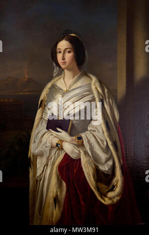 . English: Maria Christina of Savoy, queen of the Two Sicilies . 1 September 2010, 10:21:56. Unknown 397 MariaCristinadiSavoia Stock Photo