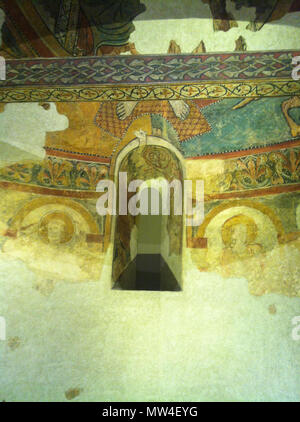 . English: Apse of Toses, Museu Nacional d'Art de Catalunya . 25 October 2012, 11:37:34. Own work 53 Apse and beam of Toses Stock Photo