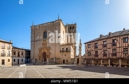 Spain, Burgos Province, Peñaranda de Duero City Stock Photo