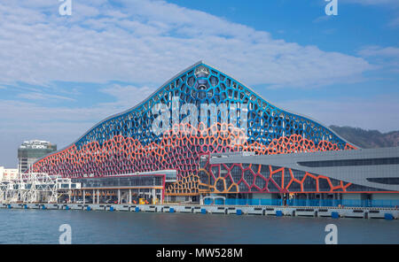 China, Shenzhen City, Shekou Ferry Terminal Stock Photo