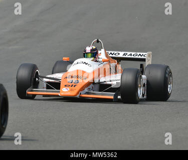 Neil Glover, Arrows A5, FIA Masters Historic Formula One Championship, Masters Historic Festival, Brands Hatch, May 2018. Brands Hatch, classic cars,  Stock Photo