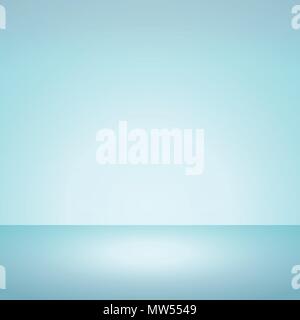 Soft mint color of blue gradient background vector eps10 Stock Vector