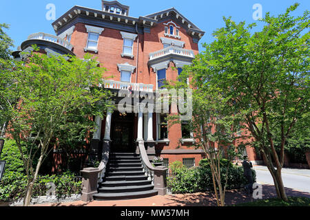 The Kehoe House is one of the most impressive historic homes in the city of Savannah, Georgia, USA Stock Photo