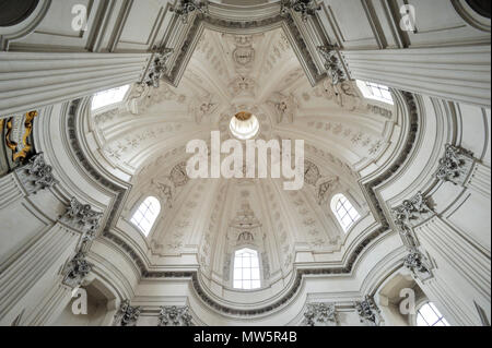 Italy, Rome, church of Sant'Ivo alla Sapienza interior Stock Photo