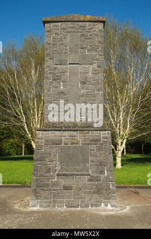 The Famine monument in Kilmallock Stock Photo