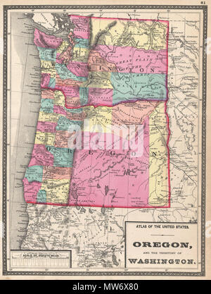 Map of the Indian nations and tribes of the territory of Washington and ...