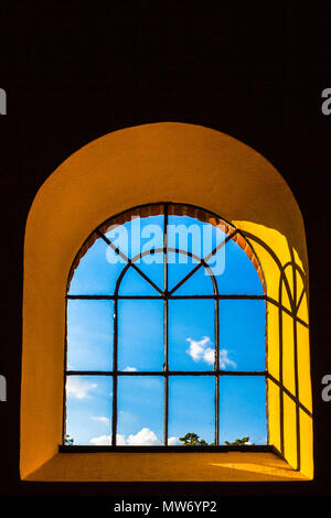 Arched window: architecture of art inkubator and art factory łódz ...