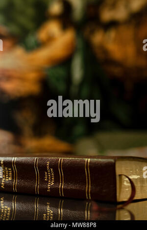 There are many translations of The Bible, but they can all help you grow closer to God. Stock Photo