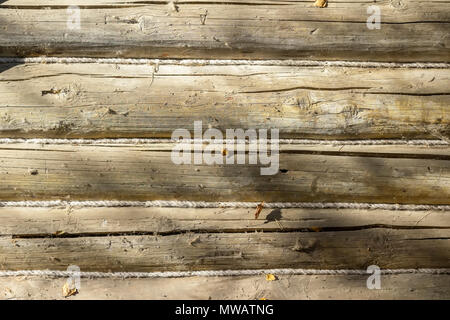 Natural painted wooden surface, texture. Rustic wooden horizontal wood planks with cracks, scratches for modern design, patterns, background, copy space Stock Photo