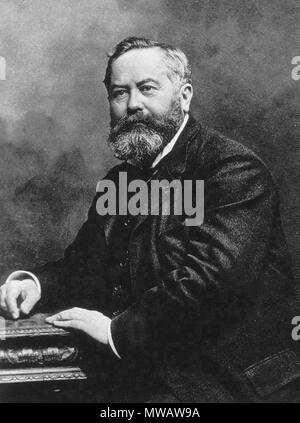 . Português: O auxiliar de Louis Pasteur, Charles Chamberland (1851 - 1908), inventor da autoclave e filtros de porcelana . circa 1880. Unknown 122 Charles Chamberland Stock Photo