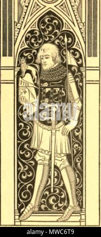 . English: Henry Plantagenet Earl of Leicester . 1849. Charles Boutell 274 Henry Plantagenet Elsing Stock Photo