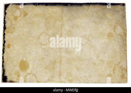 Dotted stained paper vintage texture background. Stock Photo