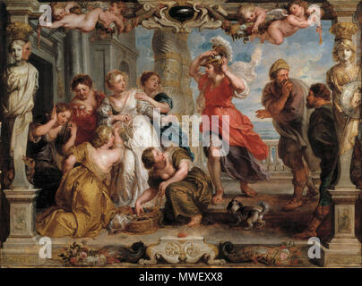 . Italiano: Achilles discovered by Ulysses among the daughters of Lycomedes - modello . 24 January 2008, 11:01:22.   Peter Paul Rubens  (1577–1640)       Alternative names Rubens, Pierre Paul Rubens, Pieter Paul Rubens, Sir Peter Paul Rubens  Description Flemish painter, sculptor, draughtsman and printmaker  Date of birth/death 28 June 1577 30 May 1640  Location of birth/death Siegen Antwerp  Work location Antwerp (1589-1600), Mantua (9 May 1600-1608), Spain (1603), Antwerp (1608-1640), Netherlands (1612), Paris (23 May 1623-29 June 1623, 4 February 1625-9 June 1625), Calais (November 1626), P Stock Photo