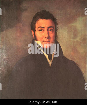 . Español: José de San Martin . 1824. Francois Joseph Navez 323 Jose de San Martin por Navez
