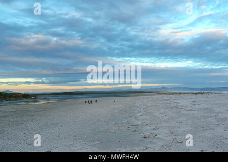 Grotto blue flag Beach hermanus on the tourist garden route, south africa Stock Photo