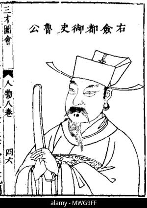 English: Lu Mu, politician of the Ming Dynasty. 中文: 鲁穆