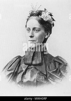 . English: Portrait of Mary Kingsley (1862-1900) . um 1890/1900. unknow photographer 404 Mary Kingsley02 Stock Photo