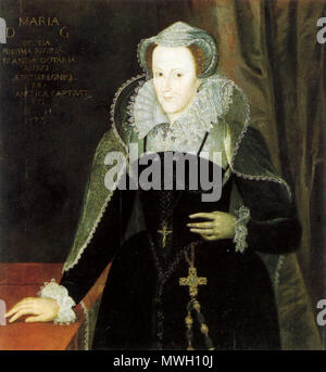 . Mary, Queen of Scots .     This image is a JPEG version of the original PNG image at File: Mary, Queen of Scots after Nicolas Hillard.png. Generally, this JPEG version should be used when displaying the file from Commons, in order to reduce the file size of thumbnail images. However, any edits to the image should be based on the original PNG version in order to prevent generation loss, and both versions should be updated. Do not make edits based on this version. Admins: Although this file is a scaled-down duplicate, it should not be deleted! See here for more information.  'Mary, Queen of Sc Stock Photo