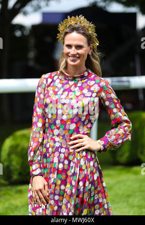 ITV Racing presenter Francesca Cumani during day five of Royal Ascot at ...