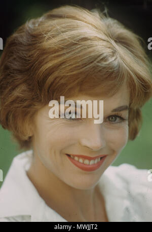 DAWN ADDAMS (1930-1985) English film actress about 1955 Stock Photo