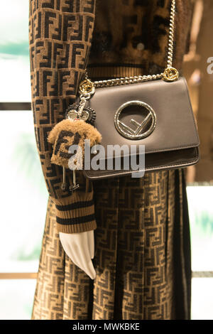 FENDI palace store, Rome Italy Stock Photo - Alamy