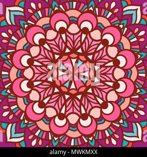 color circular frame with abstract orange fruit vector illustration ...