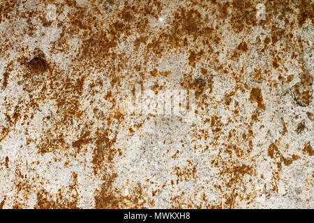 old rust texture on worn rough surface, weathered, grungy and rustic. Stock Photo
