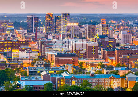 Skyline of Birmingham, Alabama from above Interstate 65 Stock Photo - Alamy