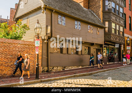 Paul Revere House   Boston, Massachusetts, USA Stock Photo