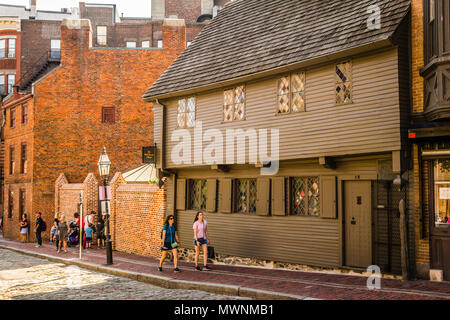 Paul Revere House   Boston, Massachusetts, USA Stock Photo