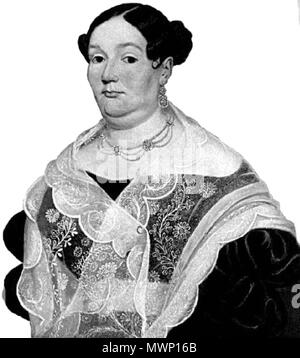 . Español: Rafaela Bezanilla Bezanilla (1797 - 7 de mayo de 1855) fue Primera Dama de Chile entre 1829-1830 y 1830-1831. 19th century. Desconocido - Museo Historico Nacional 511 Rafaela Bezanilla Bezanilla Stock Photo