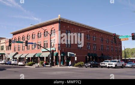 Historic Hotel St Michael, Whiskey Row At Courthouse Plaza In Prescott 